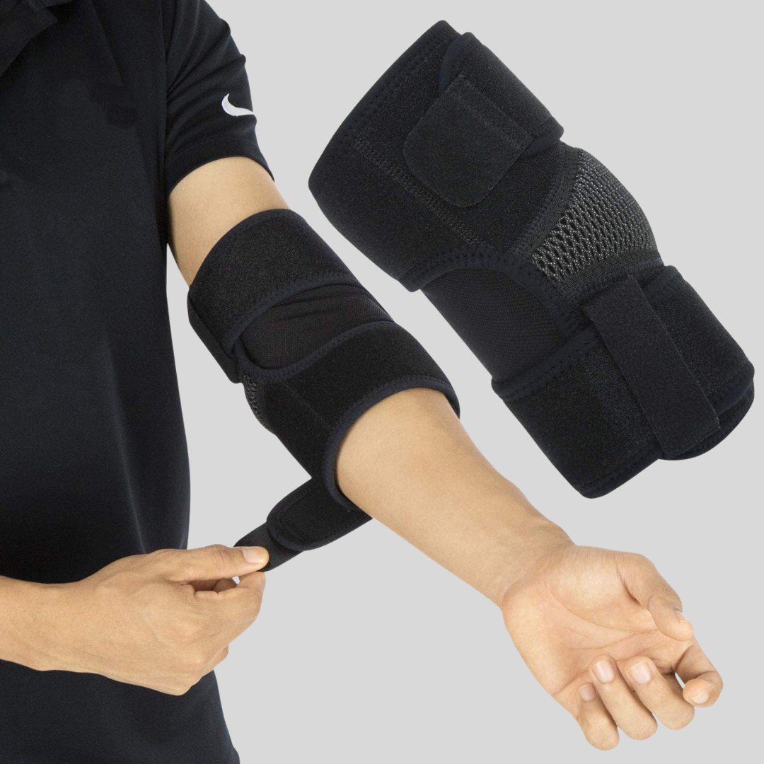 Elbow Brace – Adjustable Tennis & Compression Support Sleeve for Men & Women (Bulk & OEM Available) | MAX MOTION SPORTSWEAR