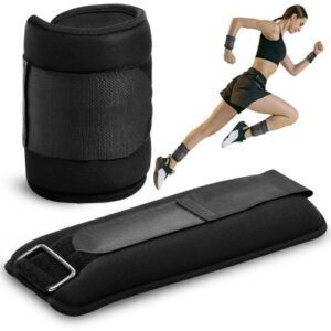 Max Motion Sportswear Adjustable Ankle & Wrist Weights – Running, Training & Gym Fitness Straps