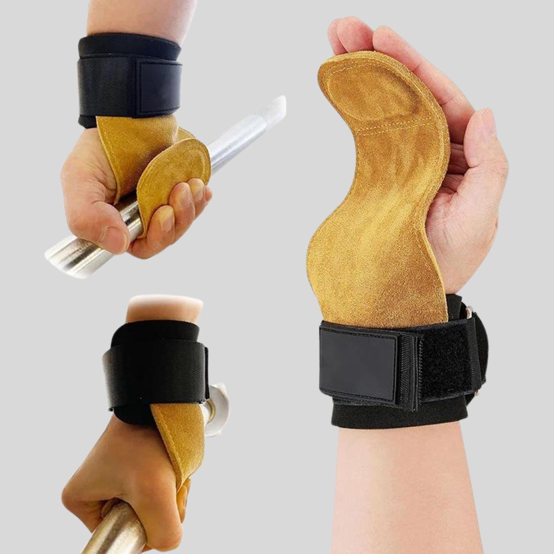 Fashion Gym Gloves Grips – Anti-Skid Lifting Pads for Deadlifts, Weight Training & CrossFit | MAX MOTION SPORTSWEAR