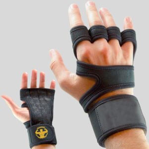 Workout Gloves Gym Fitness Weightlifting Full Plam Protected Training Wrist Wrap