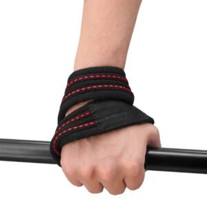 MaxMotion Power 8 Weightlifting Wrist Straps – Heavy-Duty Gym Support – Wholesale & OEM