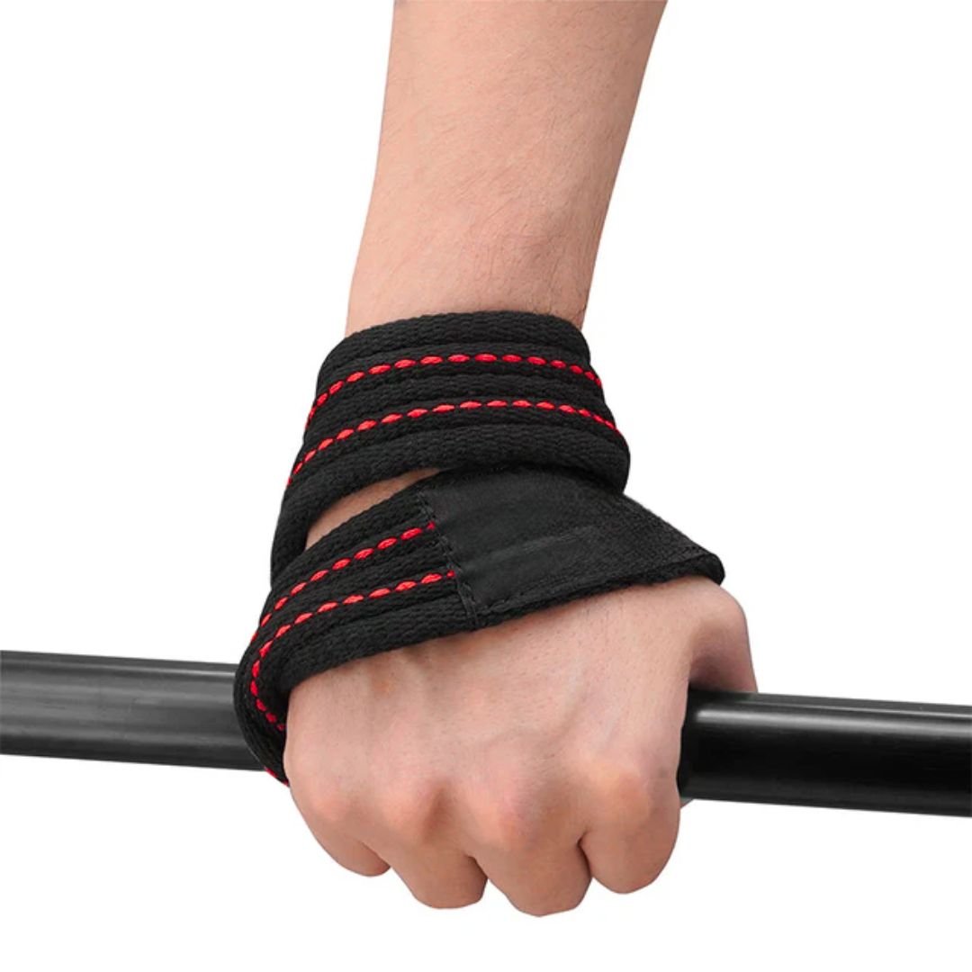 MaxMotion Power 8 Weightlifting Wrist Straps – Heavy-Duty Gym Support – Wholesale & OEM