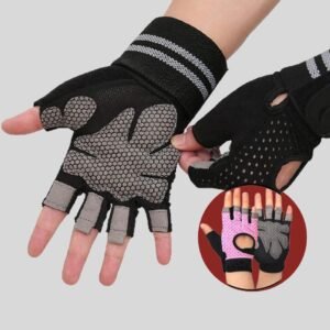 Custom Logo Max Motion Half Finger Weight Lifting Gloves For Men/Women